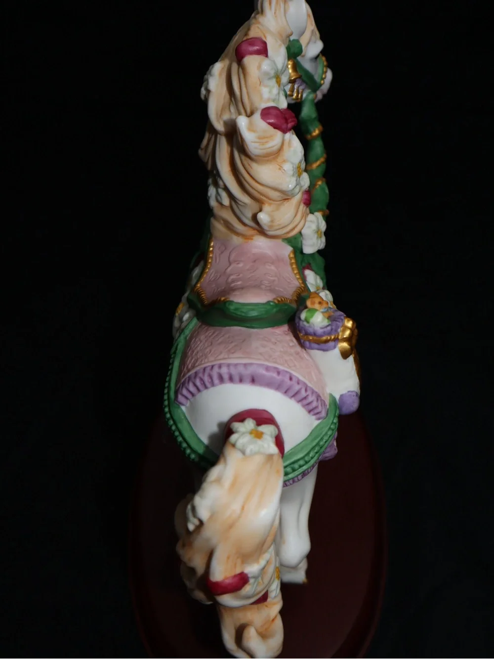 Lenox 1993 Carousel Christmas Horse Figurine